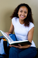 Studying Girl